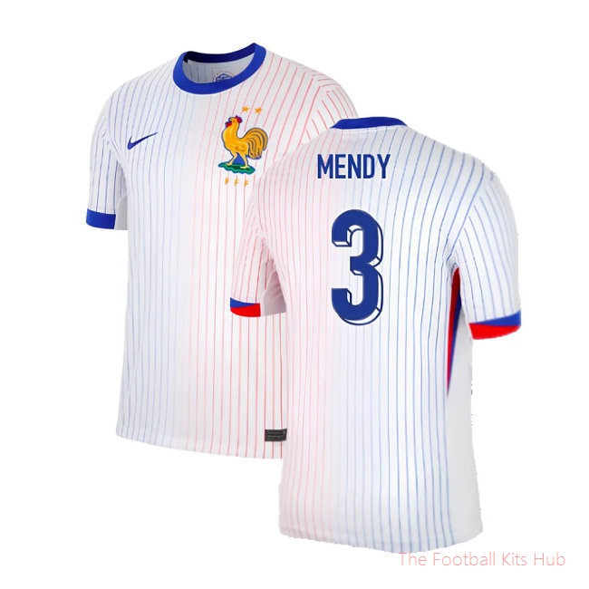 2024-2025 France Away Shirt (Mendy 3)-unisoccer store